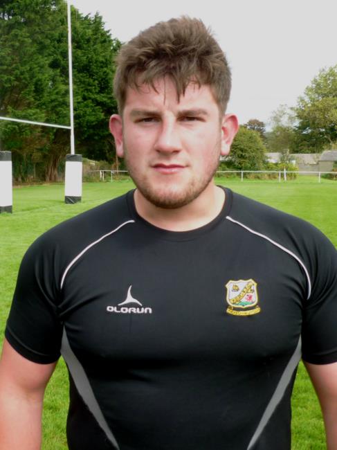 Hywel Baker - scored the Quins only try