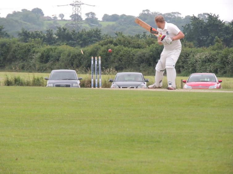 Jack Bowen bowled by Adam James