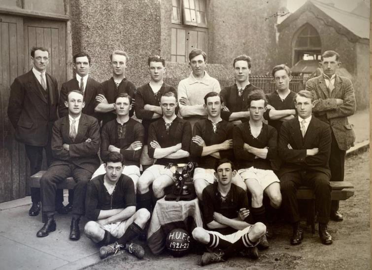 Hakin United almost 100 years ago