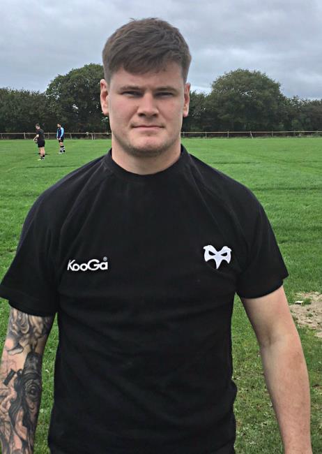 Harry Owen - try as reward for his efforts with The Quins
