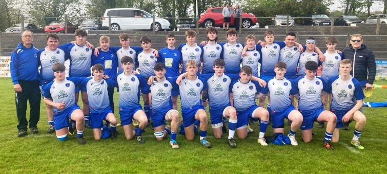 Runners-up Haverfordwest U17s