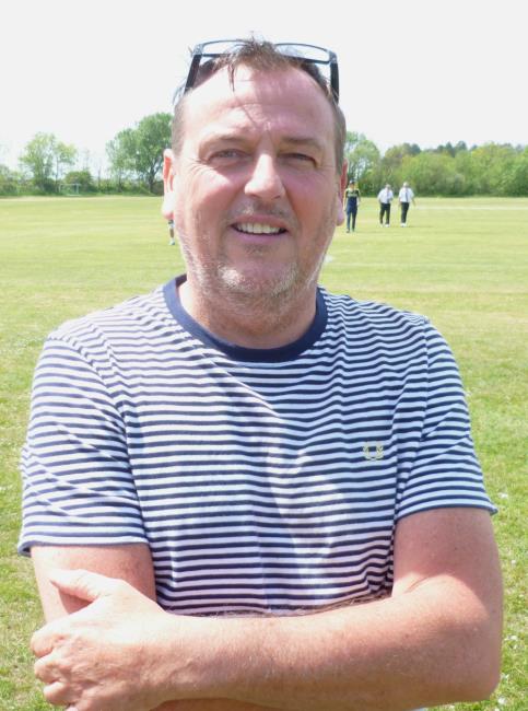 Ian Poole - back with a 50 for Kilgetty