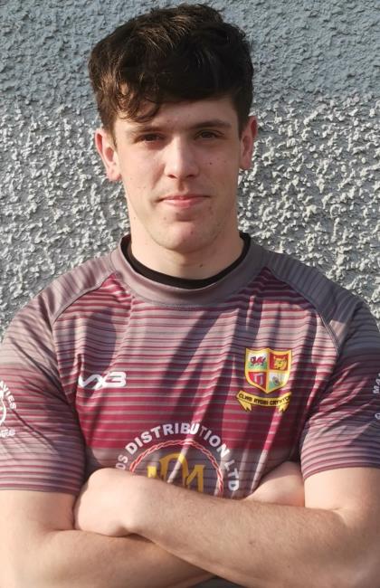 Iestyn Wood - back with a try for Crymych