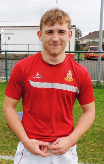 Ieuan Davies - vital try for Milford Haven
