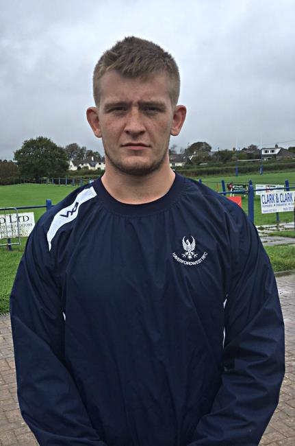 Jack Clancy - powerful member of the Haverfordwest pack