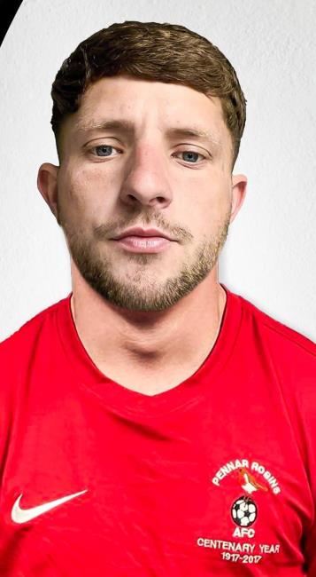 Jamie Wilkes - scored for Pennar Robins then saw red near end of game and will now be suspended