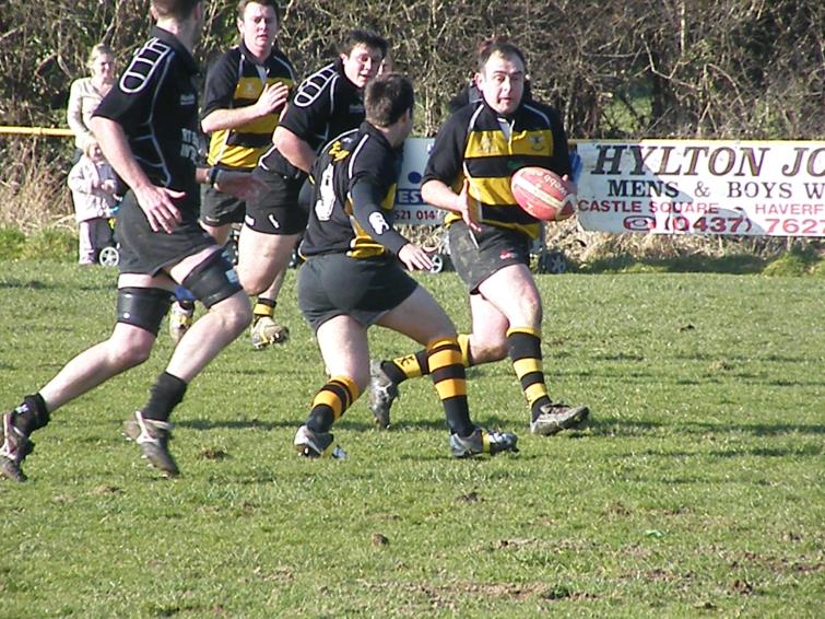 Johnny James on the burst