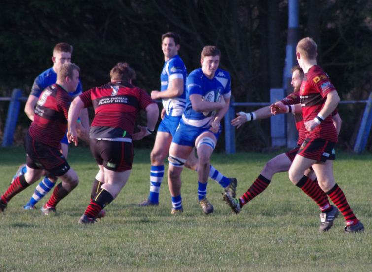 Kyle Williams scored The Blues only try