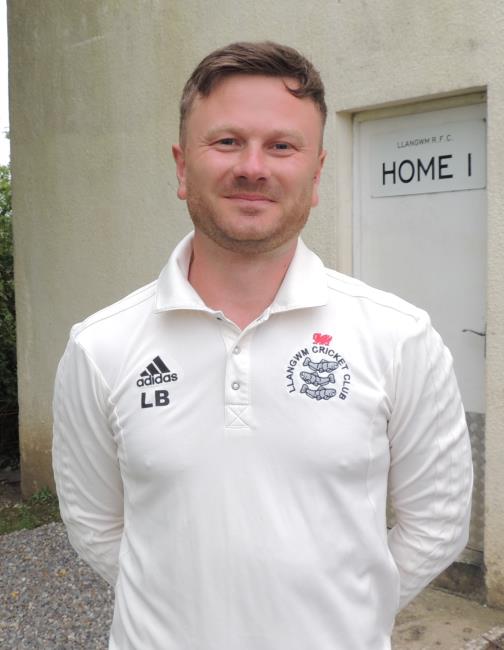 Luke Brock - 50 not out for Llangwm