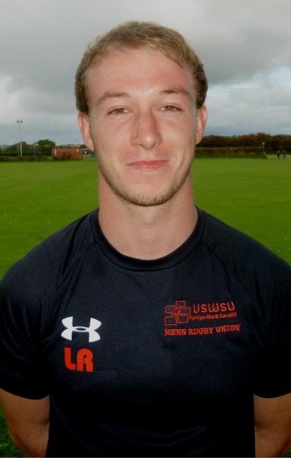 Luke Rogers - hat-trick of tries for Cardigan at St Davids