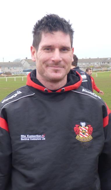 Lee Riley - vital try for Milford winger