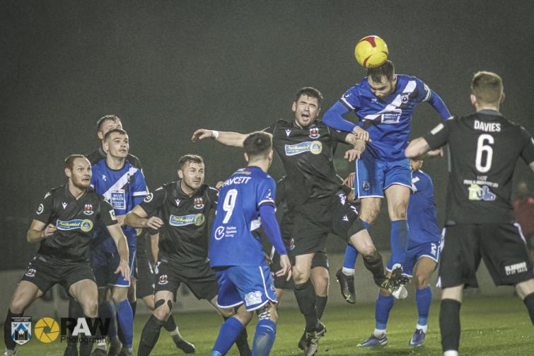 Dylan Rees clearly wins in the aerial stakes
