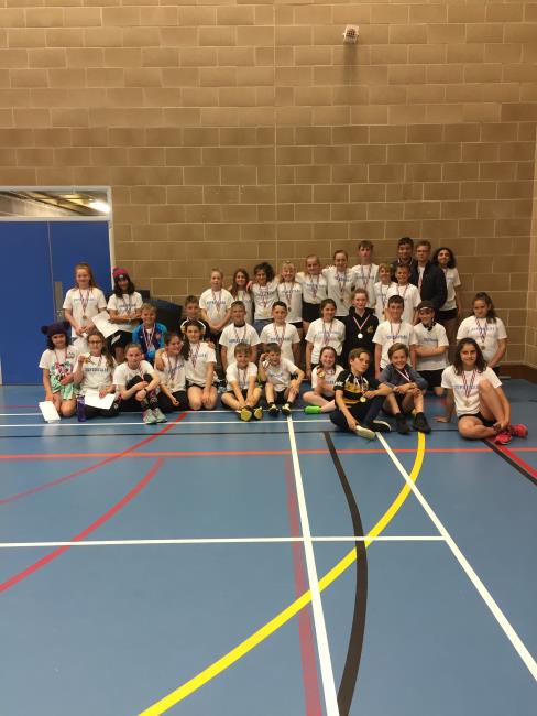 All participants received tee shirts and medals