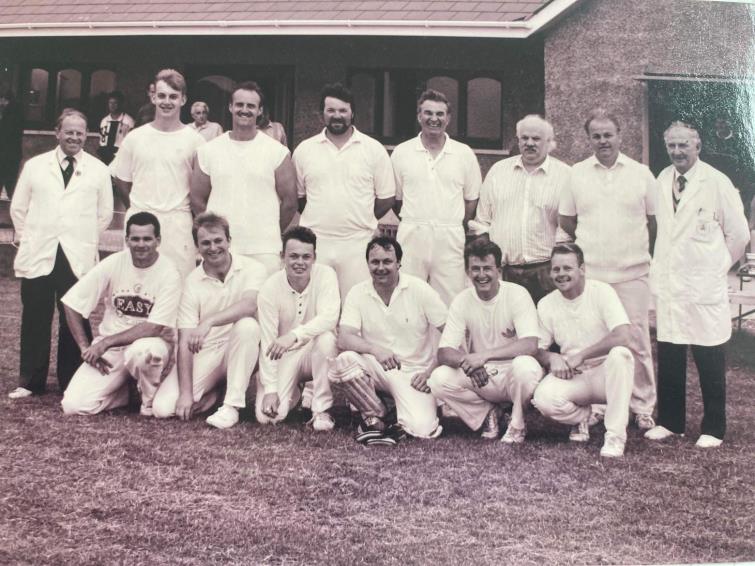 Reg with a Herbie team of yesteryear