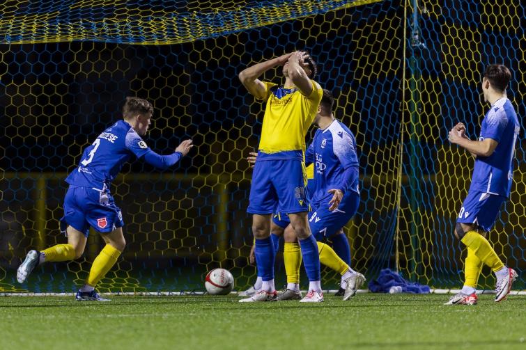 Rhys Abbruzzese scored a vital winner from the spot for Haverfordwest County at Pontypridd United