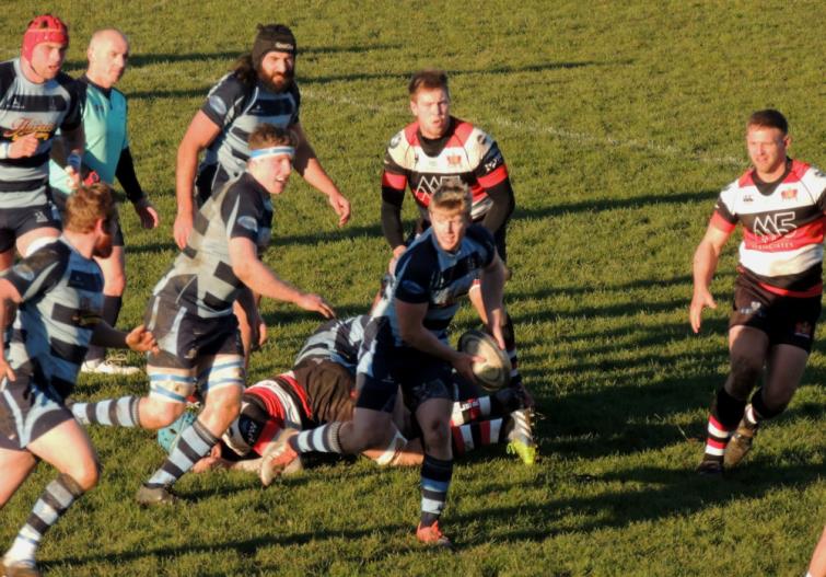 Rhys Lane breaks