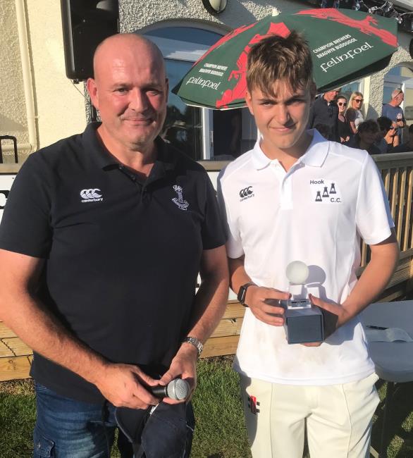the Match award from Richard Scriven