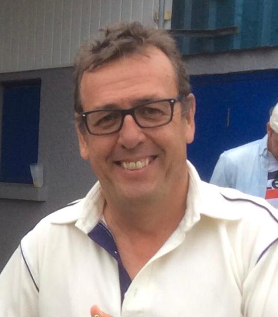 Rob Nicholas - brave innings in Seniors defeat