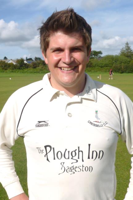 Stefan Jenkins - great 75 for Cresselly skipper