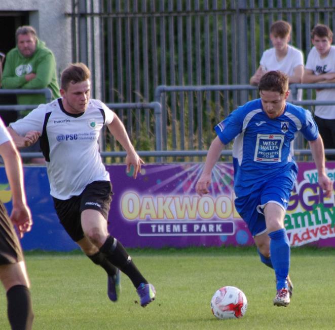 Steffan Williams presses forward