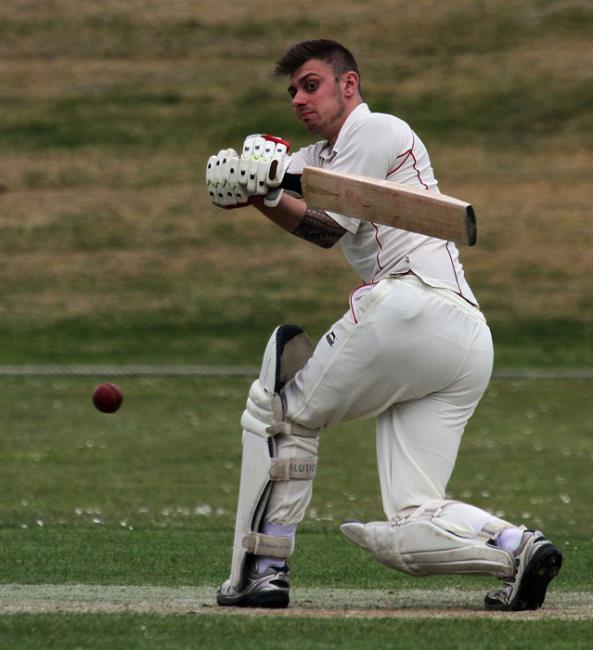 Saundersfoot captain Sam Franklin led from the front with 52 not out in their victory over Whitland II