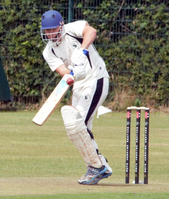 Scott Jones - back at Neyland with runs and wickets - pic by Gordon Thomas