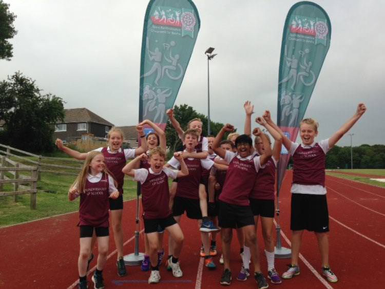 Athletics wins the day!