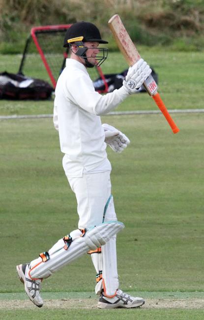Shaun Whitfield - key performer who batted well and took two wickets for Carew