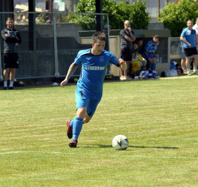 Justin Harding pounced for a late equaliser for Hakin