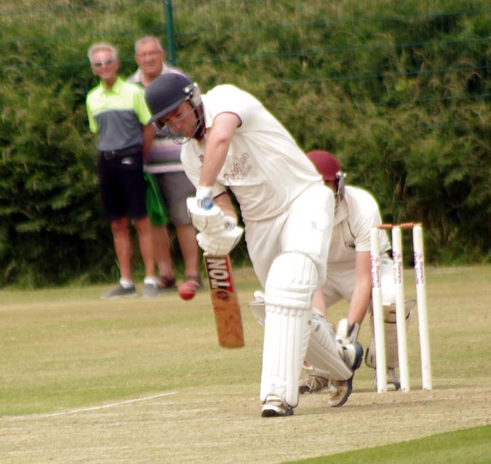 Phil Taffy Williams - scored a well crafted 80 for Cresselly