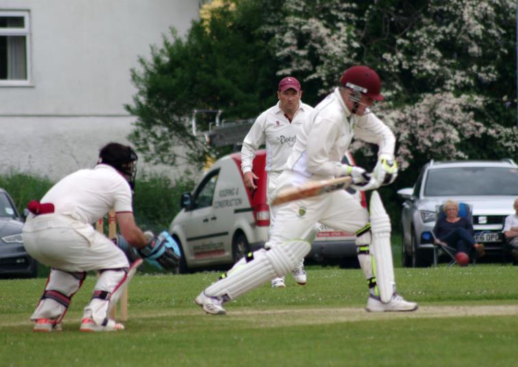 Toby Hayman cracked a superb ton for Burton