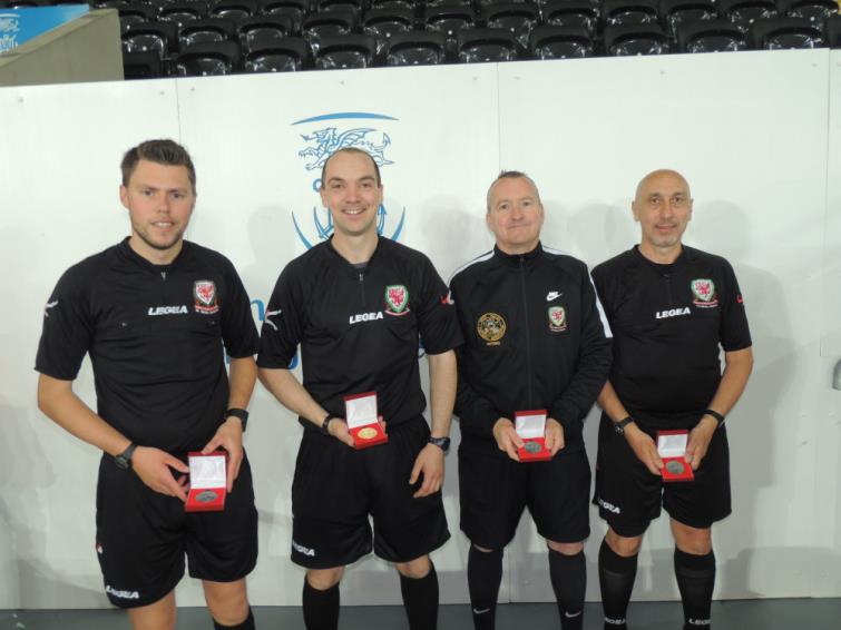Tom Bevan and assistants