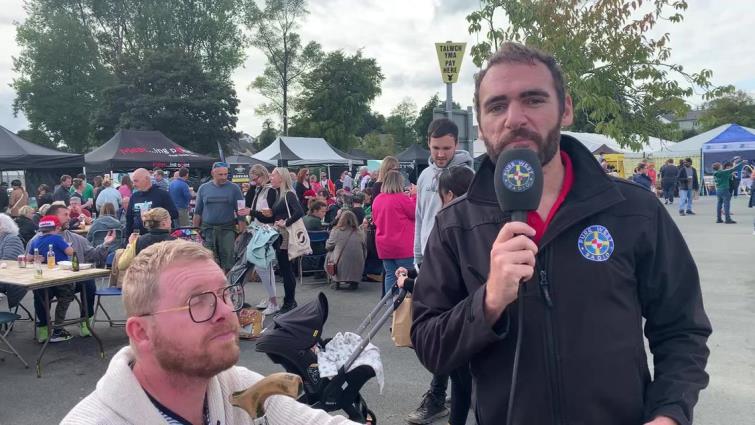 Tom Dyer out and about