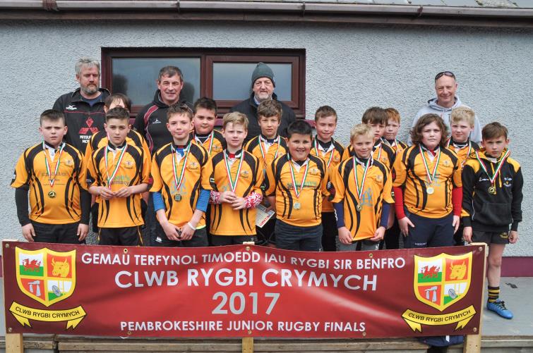 U10s runners-up - Llangwm
