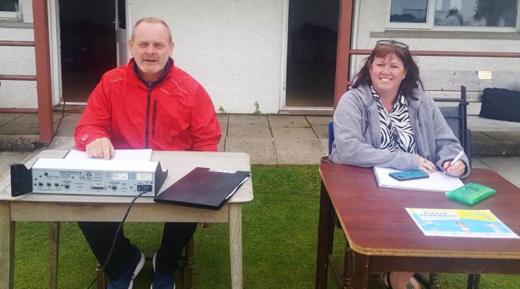 Scorers - Jon Willington and Becky Badham