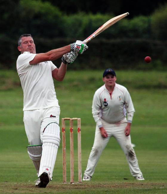 Wayne Howells struck 75 for Whitland