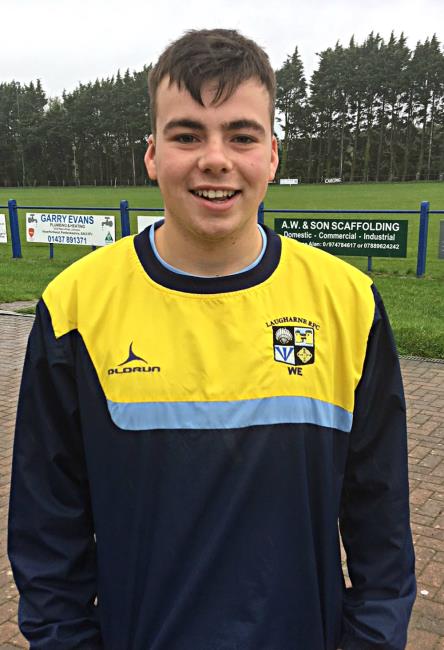 Will Evans - in good form for Laugharne