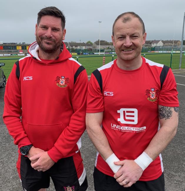 Lee Riley and Steve Martin - coaches went out in style for The Mariners