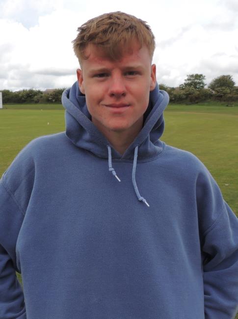 Harry Nicholas - grafted for an important 58 runs for Herbie