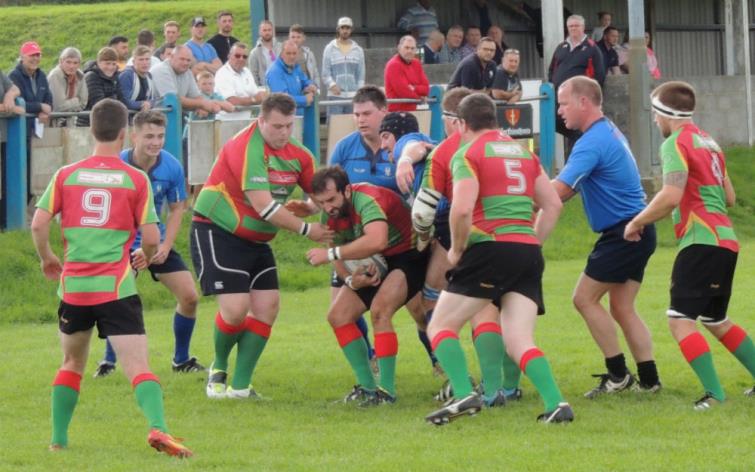 Llanybydder show good control at this lineout