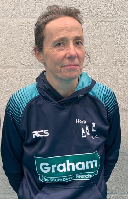 Kate Farr - so reliable with the bat for Hook