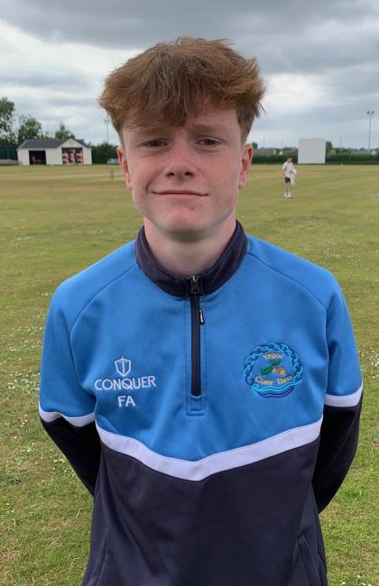 Fin Atyeo - bowled well for Haverfordwest 