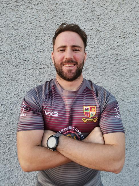 Laurence Headlam - try for Crymych centre