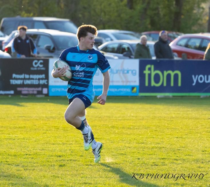 Narberth - Iori Phillips - one try and four conversions