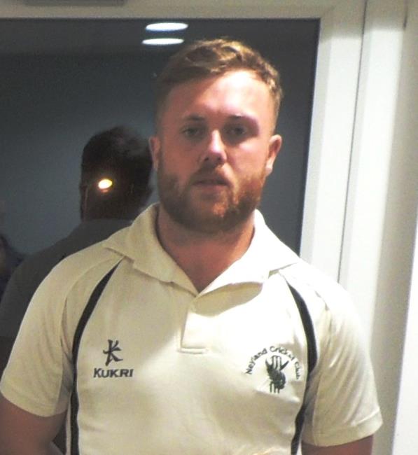 Sam Laugharne - topped the Neyland bowling figures
