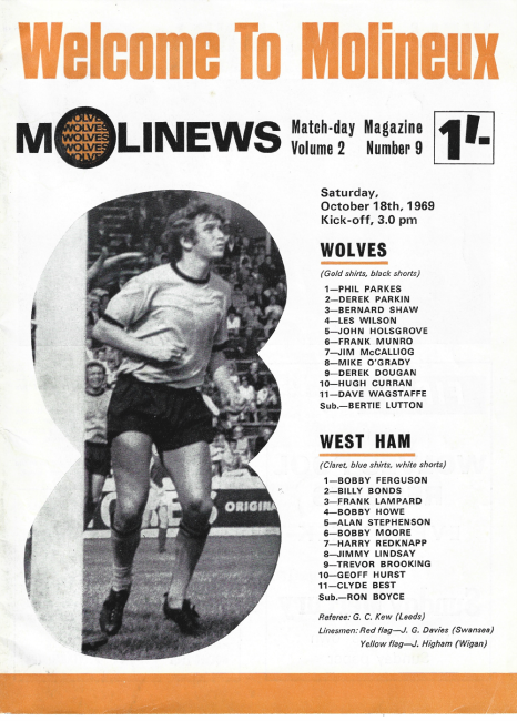 Wolves v West Ham - just look at the players names