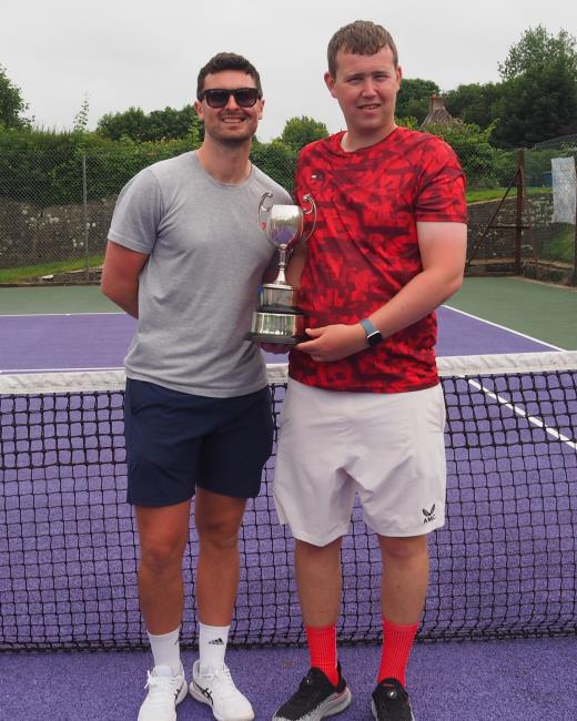 Tom and Nathan Jones - Mens Doubles champs