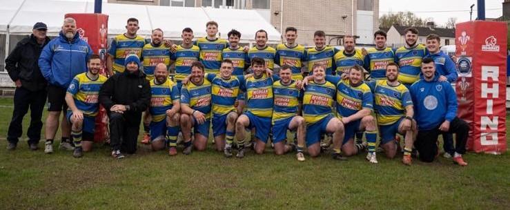  The Aberaeron team which has done so well this season
