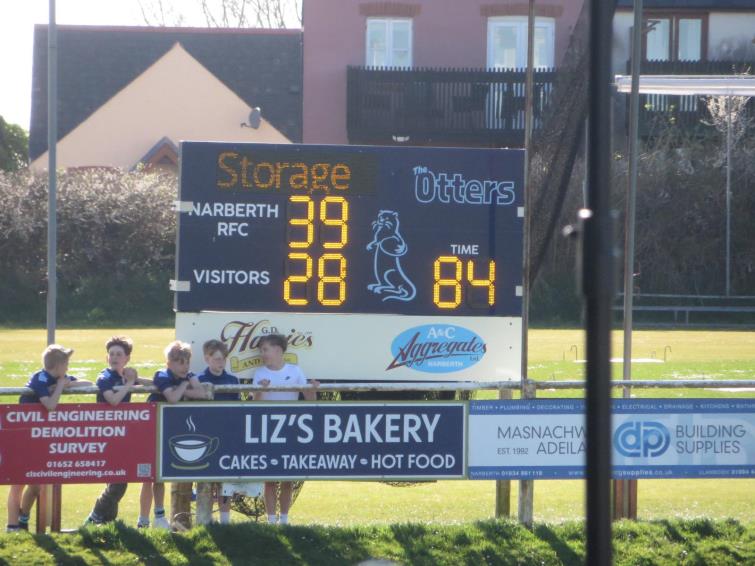 The vital final score at The Lewis Lloyd Ground