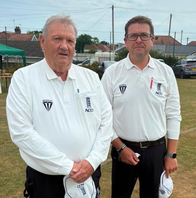 Umpires - Chris Stapleton and Huw Simpkins